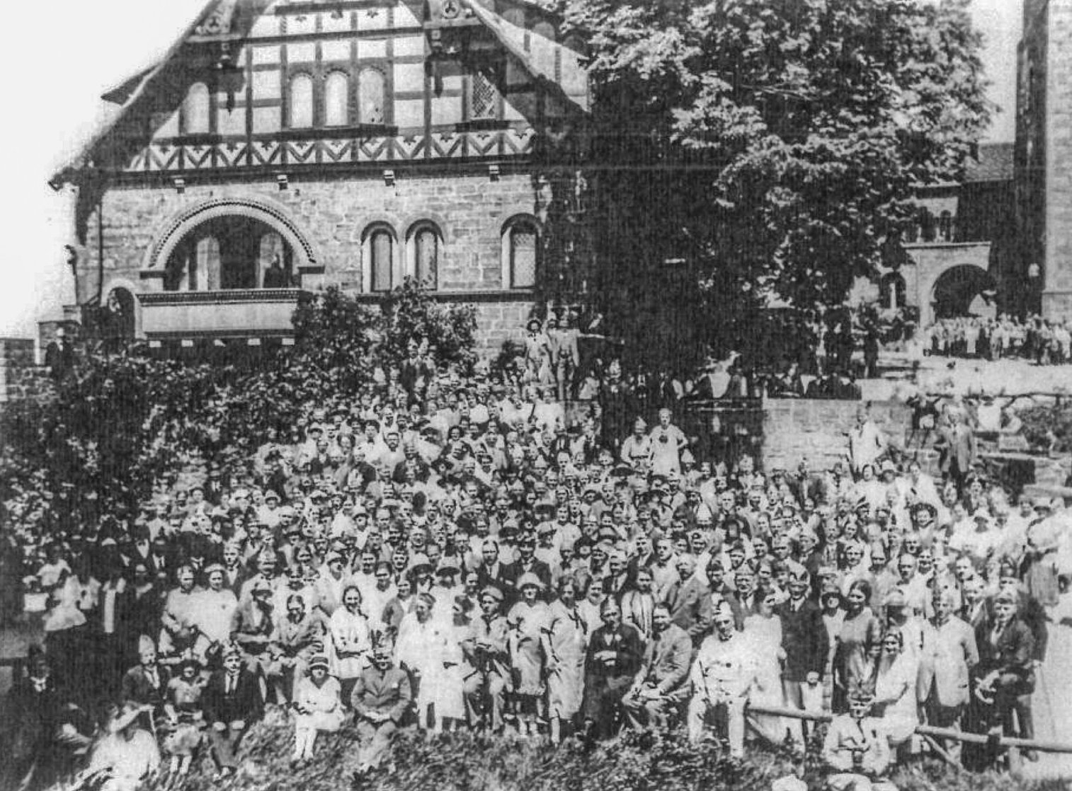 Schlaraffia Eisenach 1924 an der Wartburg