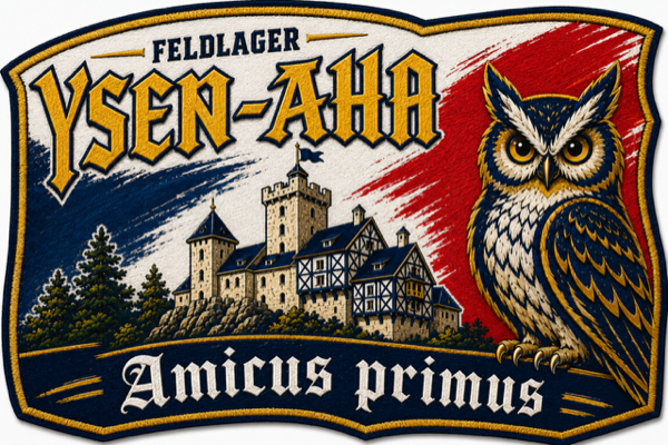 Aufnäher Amicus Primus – Feldlager Ysen-Aha